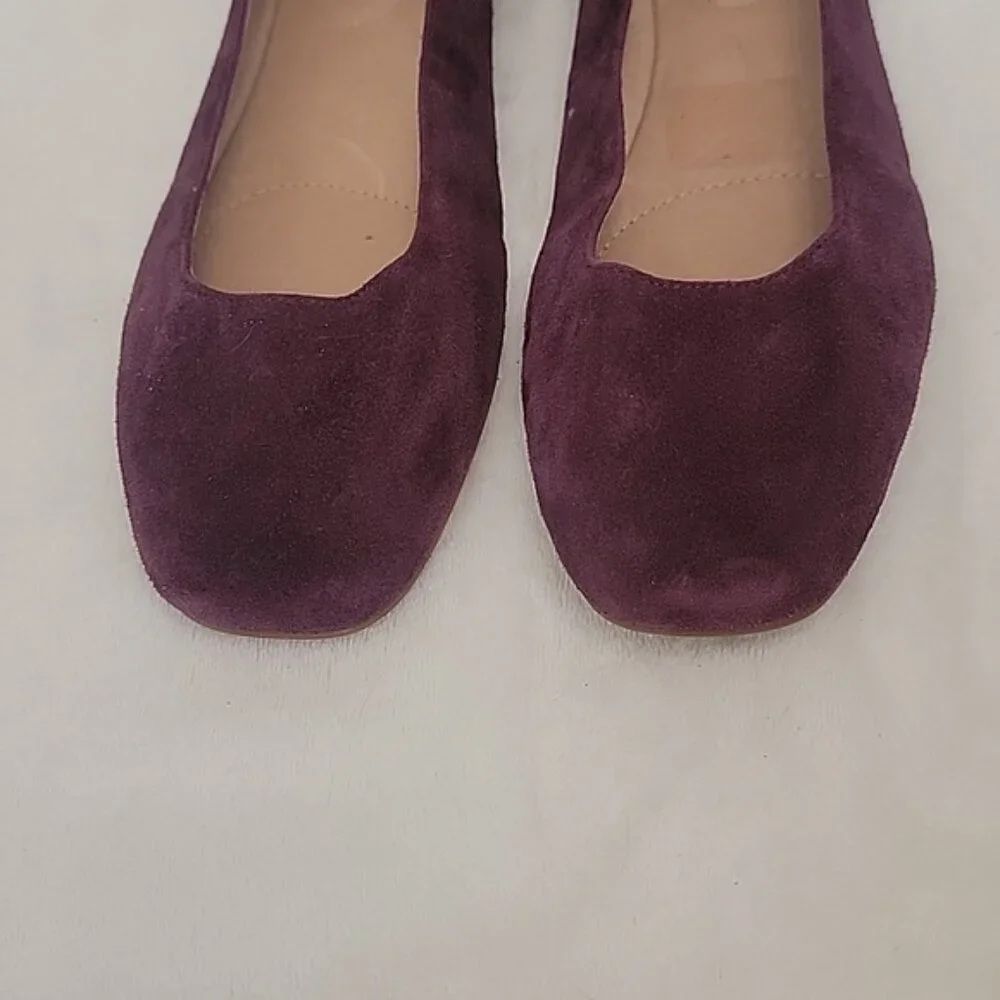 J. Jill Maroon Flats Size 9 - Picture 2 of 9